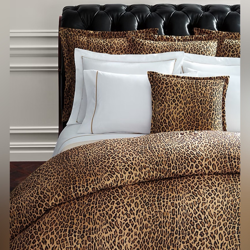 Ralph Lauren Home bedding cheetah